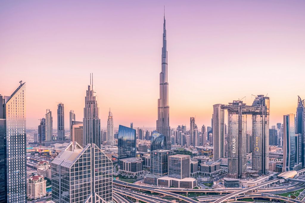 Skyline Representing Dubai for Offshore Company Registration 